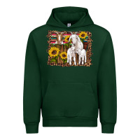 Forest Green gats baby gots sunflowers wooden serape leopard Urban Hoodie - Artiststas