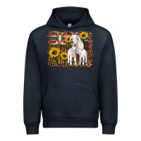 Navy gats baby gots sunflowers wooden serape leopard Urban Hoodie - Artiststas