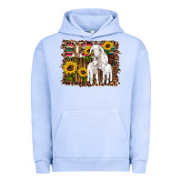 Pigment Grape Ice gats baby gots sunflowers wooden serape leopard Urban Hoodie - Artiststas