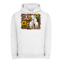 Pigment Lunar Rock gats baby gots sunflowers wooden serape leopard Urban Hoodie - Artiststas