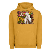 Pigment Peanut Butter gats baby gots sunflowers wooden serape leopard Urban Hoodie - Artiststas