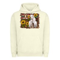 Pigment Pistachio gats baby gots sunflowers wooden serape leopard Urban Hoodie - Artiststas