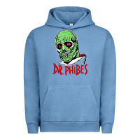 Pigment Pebble Blue dr. phibes Urban Hoodie - tuanDangUi