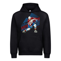 Black nathan mackinnon Urban Hoodie - tuanDangUi