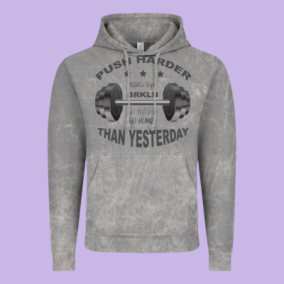 Push Harder Vintage Hoodie Designed By Bettercallsaul