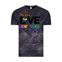 Cloud Black All For Love And Love For All Vintage Tee - Bettercallsaul