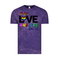 Cloud Purple All For Love And Love For All Vintage Tee - Bettercallsaul