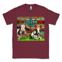 Burgundy So Legend Dairy Classic Tee - LillyAllenDesigns