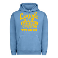 Pigment Pebble Blue sister jean   loyola basketball is second to nun Urban Hoodie - tuanDangUi