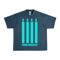 Midnight Navy fork handles Urban Heavy Tee - Bettercallsaul