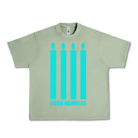 Oil Green fork handles Urban Heavy Tee - Bettercallsaul