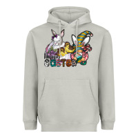 Moon Dust Happy Easter Heavyweight Hoodie - CowhideDigitalArt