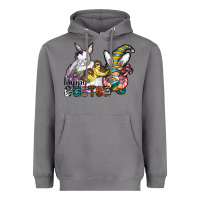 Storm Happy Easter Heavyweight Hoodie - CowhideDigitalArt
