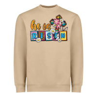 Mushroom Easter Day He is risen Heavyweight Sweatshirt - OliviaCreatesArt