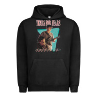 Pigment Black vintage style 80s tears for fears design Urban Hoodie - tuanDangUi