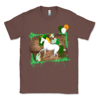 Chestnut Unicorn Dabbing with Shamrock for St. Patricks Day Classic Tee - Bettercallsaul
