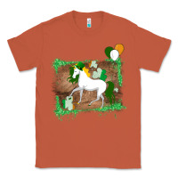 Copper Unicorn Dabbing with Shamrock for St. Patricks Day Classic Tee - Bettercallsaul