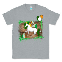 Heather Grey Unicorn Dabbing with Shamrock for St. Patricks Day Classic Tee - Bettercallsaul