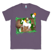 Lavender Unicorn Dabbing with Shamrock for St. Patricks Day Classic Tee - Bettercallsaul