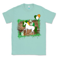 Seafoam Unicorn Dabbing with Shamrock for St. Patricks Day Classic Tee - Bettercallsaul