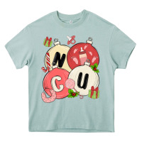 Arona nicu nurse christmas Heavy Core Tee - MaliasSmallBusiness