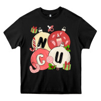 Black nicu nurse christmas Heavy Core Tee - MaliasSmallBusiness