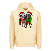 Pina Colada two christmas heifers Premium Hoodie - RanaPortraitStore