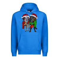 True Royal two christmas heifers Premium Hoodie - RanaPortraitStore