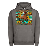 Pigment Tornado western horse sunflowers Urban Hoodie - Artiststas