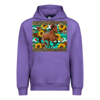 Tulip western horse sunflowers Urban Hoodie - Artiststas