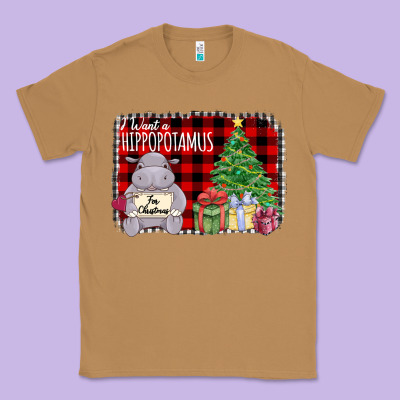 I Want Hippopotamus For Christmas Classic Tee Designed By Bettercallsaul