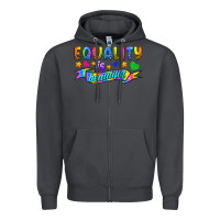 Smoke Equality Is Beautiful Zipper Hoodie - BundleAndBundleShop