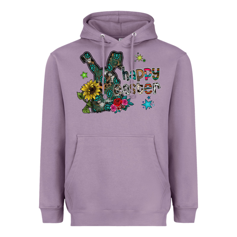 Happy Easter Heavyweight Hoodie by CowhideDigitalArt | Teevron