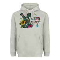 Moon Dust Happy Easter Heavyweight Hoodie - CowhideDigitalArt