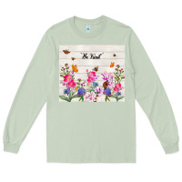 Matcha be kind wildflower Long Sleeve Tee - TumblerDesignByShophia