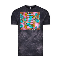 Cloud Black western mini Vintage Tee - RanaPortraitStore
