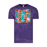 Cloud Purple western mini Vintage Tee - RanaPortraitStore