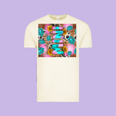 Western Mini Vintage Tee Designed By Ranaportraitstore