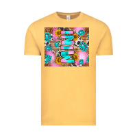 Vintage Mustard western mini Vintage Tee - RanaPortraitStore