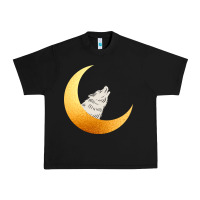 Black Howling Wolf Urban Heavy Tee - Bettercallsaul