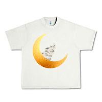 Pistachio Howling Wolf Urban Heavy Tee - Bettercallsaul
