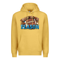 Antique Gold touchdown season Premium Hoodie - FaDigitalArtStudio