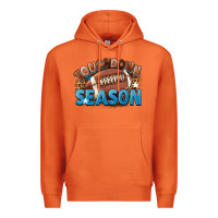 Carrot touchdown season Premium Hoodie - FaDigitalArtStudio