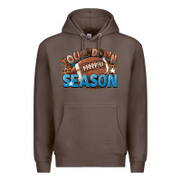 Coffee touchdown season Premium Hoodie - FaDigitalArtStudio
