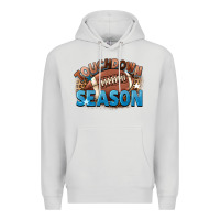 Dove Grey touchdown season Premium Hoodie - FaDigitalArtStudio