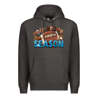 Smoke touchdown season Premium Hoodie - FaDigitalArtStudio