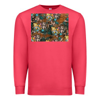 Cardinal easter pattern Premium Sweatshirt - CowhideDigitalArt