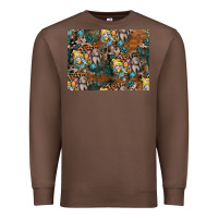 Chestnut easter pattern Premium Sweatshirt - CowhideDigitalArt