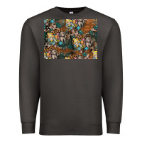 Smoke easter pattern Premium Sweatshirt - CowhideDigitalArt