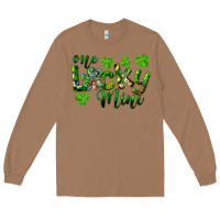 Toasted Coconut St. Patrick's Day One Lucky Mini Long Sleeve Tee - RanaPortraitStore